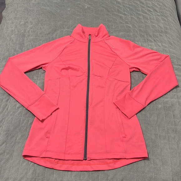 Under Armour Jackets & Blazers - Under Armour Pink Track Jacket, Semi-Fitted, Gently Used, Size M